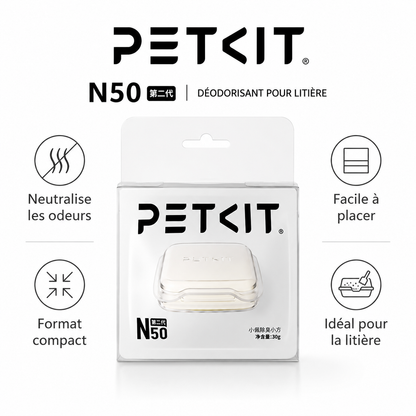 Déodorant neutralisant odeurs — Compatible litières autonettoyantes